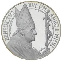 Vatikán 2006R 5 Ag "XVI. Benedek pápa / A Béke Világnapja" T:PP Vatican City 2006R 5 Euro Ag "Benedict XVI / 39th World Day of Peace" C:PP Krause KM# 395