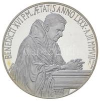 Vatikán 2007R 5€ Ag "XVI. Benedek pápa / A Béke Világnapja" T:PP Vatican City 2007R 5 Euro Ag "Benedict XVI / 40th World Day of Peace" C:PP Krause KM# 400