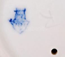 Zsolnay tükrös akt, kézzel festett, jelzett, hibátlan, m:22 cm