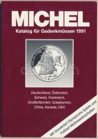1991 Michel emlékérme katalógus: Németország, Ausztria, Svájc, Franciaország, Nagy-Britannia, Szovjetunió, Kína, Kanada, Amerikai Egyesült Államok