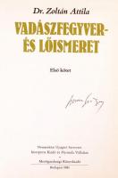 Dr. Zoltán Attila: Vadászfegyver- és lőismeret I-II. Budapest, 1981, Mezőgazdasági Könyvkiadó. Ritka...
