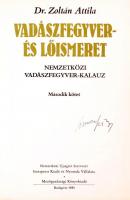 Dr. Zoltán Attila: Vadászfegyver- és lőismeret I-II. Budapest, 1981, Mezőgazdasági Könyvkiadó. Ritka...