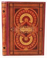 A. Silberstein: Die Kaistadt am Donaustrand. Wien 1873. 1873-as bécsi világkiállításra készült acélmetszetekkel tűzdelt díszalbum. Dúsan aranyozott kötésben, a metszetek egy része hiányzik, kijárnak a lapok. Német nyelvű. / Some etchings missing