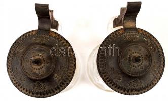 2 db ón fedeles matricás korsó, m:19 cm