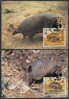 WWF: Állatok sor + 4 db FDC és CM WWF: Animals set + 4 FDC and CM