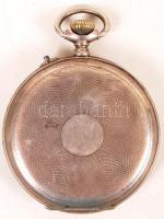 Ezüst Enigma másodperc mutatós zsebóra, működik, jelzett, jó állapotban