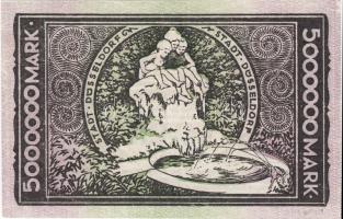 Német Birodalom / Weimari Köztársaság / Düsseldorf 1923. 5.000.000M T:II
German Reich / Weimar Repub...