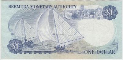 Bermuda 1986. 1$ T:II-/III Bermuda 1986. 1 Dollar C:VF/F