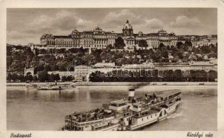 Budapest I. Királyi vár, Zsófia gőzhajó (EK)