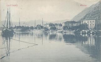 Kotor, Cattaro; Marina, ships (EB)