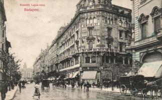 Budapest V. Kossuth Lajos utca, Erdélyi udvari fényképészet és műterem, Weiss Gyula üzlete, Divald (Rb)