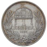 1892. 1K Ag "Ferenc József" T:2
Hungary 1892. 1 Korona Ag "Franz Joseph" C:XF
Ad...