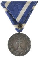 1936. "Ezüst Toldi Miklós-érdemérem" jelzett ezüst kitüntetés eredeti mellszalagon adomány...