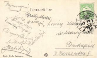 Esztergom keletről; Brutsy Gyula kiadása