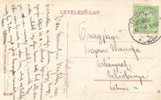 Boli-Barlang, vasútállomás; kiadja Grausam Károly / railway station