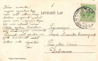 Ungvár, Nagy utca, Lefkovits Jakab zálogkölcsön intézete; Völgyi József kiadása / street, pawnshop