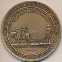 DN "Keszthelyi Agrártudományi Egyetem" Br emlékérem az egyetem címerével (75mm) T:2 ph