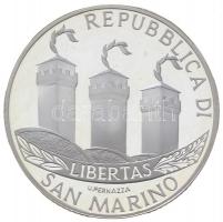 San Marino 2002R 10€ Ag "Euro bevezetése" T:PP
San Marino 2002R 10 Euro Ag &quot...