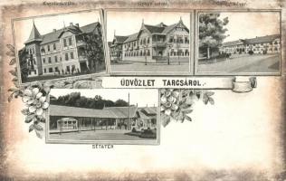 Tarcsa, Karolina-villa; floral (Rb)