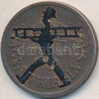 1940. 2f kéményseprő képével ellátott szerencsepénz T:2-,3
Adamo P2