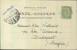 Paris, Notre Dame, litho