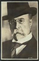 T. G. Masaryk, obituary postcard So. Stpl