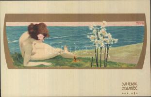 Vieux Temps I. litho s: Raphael Kirchner