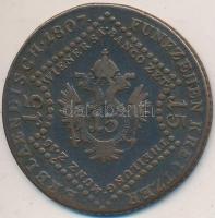 1807S 15Kr Cu "I. Ferenc" T:3 apró ph.
Huszár: 2043., Unger III.: 1398.d