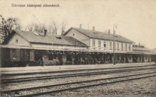 Kiskapus, railway station