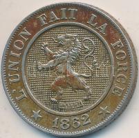 Belgium 1862. 10c T:2
Belgium 1862. 10 Centimes C:XF
Krause KM#22