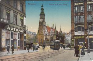 Wroclaw, Breslau; Ring / main street, shops