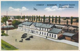 Zombor, Sombor; Zeljeznicka Stanica / railway station