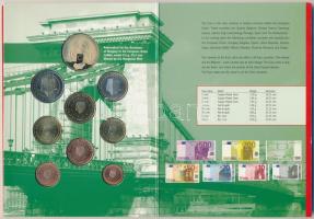 2003. 1c, 2c, 5c, 10c, 20c, 50c, 1&#8364;, 2&#8364; próbaveretek + "Népszavazás Magyaro...