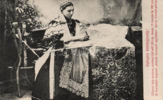 Zólyom, csipkeműhely / lace manufacture