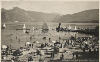 Gmunden, beach