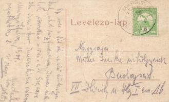 Temesrékás, Főutca, Wolfner kereskedése / main street, shop