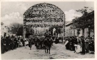 Párkány, bevonulás / entry of the Hungarian troops