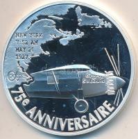 Franciaország 2002. 1-1/2€ Ag "Első transzatlanti repülés" T:PP
France 2002. 1-...