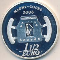 Franciaország 2006. 1-1/2€ Ag "100 éves évfordulója a Grand Prix-nek" T:PP
Franc...