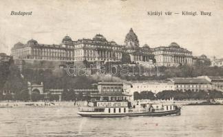 Budapest I. Királyi vár, Fiume hotel, Hunyadi János hajó