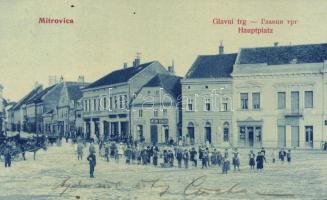 Szávaszentdemeter, Sremska Mitrovica; Glavni trg, Hauptplatz / main square