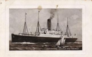 Cunard R.M.S. Saxonia and Ivernia (Rb)