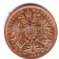 Ausztria 1895. 20K Au 6,77g T:2