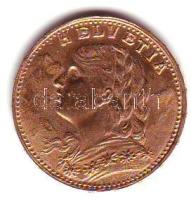 Svájc 1927. 20Fr Au 6,45g T:2
