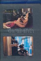 1979-1991 Moziüzemi Vállalat kártyanaptárai, 9 db (Abba, Conan a barbár, Top Gun, Még drágább az éle...