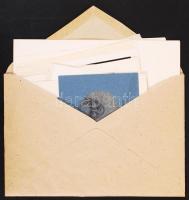 cca 1930-1970 30 db ex libris (18 db jelzett), közte: Bordás Ferenc, Fery Antal, Füle Mihály, Menyhá...