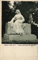 Budapest XIII. Margitsziget, József főherceg vezérezredes hadikiállítása, Orbán Antal 'Auguszta főhercegasszony' szobra (EK)