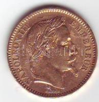 Franciaország/II.Császárság/III.Napóleon 1864A 20Fr Au 6,45g T:2