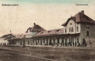 Székelykocsárd, railway station