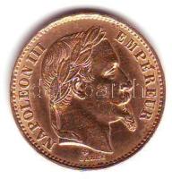 Franciaország/II.Császárság/III.Napóleon 1868BB 20Fr Au 6,45g T:2